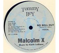 MALCOLM X - NO SELL OUT 12 INCH (12" VINYL SINGLE) UK TOMMY BOY 1984