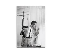 Malcolm XFamous Figurines de cinéma et de télévision Pop Music Poster Décoration sur toile sans cadre style 17 30 x 45 cm