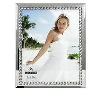 Malden International Designs Brillant à Jewel Miroir Cadre Photo, 8x10