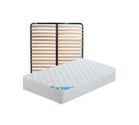 Ensemble matelas et sommier Altobuy MALDIVES - Pack Matelas + Lattes 120x190 -