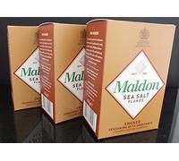 Maldon Lot de 3 paquets de sel de mer fumé (3 x 125 g)