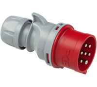 Mâle CEE 32 A 7 pôles PCE Shark 027-6v 400 V rouge, gris 1 pc(s)