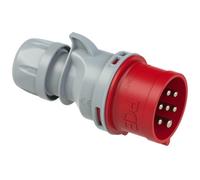 Mâle CEE 32 A 7 pôles PCE Shark 027-6v 400 V rouge, gris 1 pc(s)
