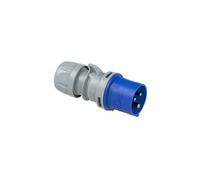PCE Mâle CEE-CARA 013-6tt 16 A 3 pôles 230 V bleu, gris 1 pc