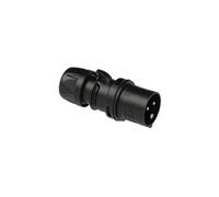 Mâle CEE-CARA 16 A 3 pôles PC Electric 013-6x 230 V noir