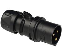 Mâle CEE-CARA 16 A 3 pôles PCE 013-6x 230 V noir 1 pc(s)