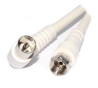 Mâle F-Connector vers Femelle Droit Angle RF Connecteur 1 m [1 mètre]