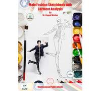 Male Fashion Sketchbook with Garment Analysis