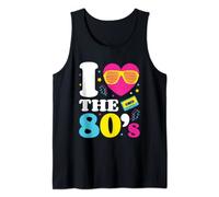 male Fête costumée « J'aime les années 80 1980 Vintage Eighties » Débardeur