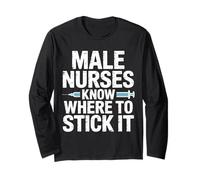 Male Nurses Know Where to Stick It Hôpital médical - Manche Longue
