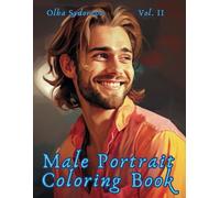 Male Portrait Coloring Book Vol. 2