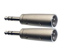 Male Stereo Phone Plug To Symet Male XLR Adaptor - ADAPTOR