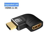 Male to Female CW270 8K HDMI 2.1 Adapter Adaptateur HDMI 2.1 mâle vers femelle, 8K, convertisseur 8K 60Hz 4K 120Hz, 48Gbps, résistant, compatible PS5, PS4, HDTV, Roku, TV Stick, PC, 90, 270 ""Nipseyte