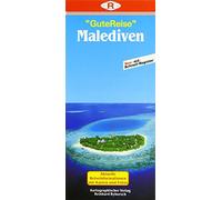 Malediven 1 : 300 000 / 1 : 400 000. GuteReise: Große Landkarte der Malediven mit Sonderkarten der einzelnen Atolle und Stadtplan von Male.