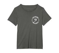 Malentendants T-Shirt, Femme Grandes Tailles, Asphalte, 4X