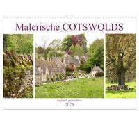 Malerische Cotswolds (Wandkalender 2026 DIN A3 quer), CALVENDO Monatskalender: Englands grünes Herz