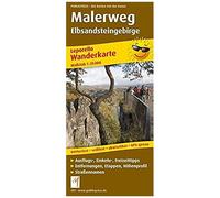 Publicpress – Malerweg Elbsandsteingebirge – Échelle 1:25 000