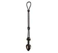 Malesation 700000257815 Cock-Grip avec Plug Aluminium Noir
