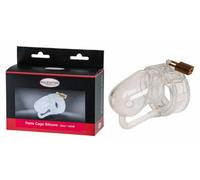 Cage de Chasteté Silicone Small - Couleur : Transparent