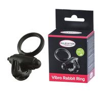 MALESATION Vibro Anneau Lapin Noir