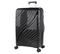 Maleta Viaje Grande, Maleta Grande 23 Kilos, Maletas De Viaje, Maletas Grandes Con Espacio Y Comodidad. Material Resistente PP. Candado Con Combinacion TSA Noir