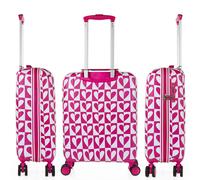 Maletas De Viaje De La Firma AGATHA RUIZ DE LA PRADA. Juego Maletas 4 Ruedas - Juego De Maletas De Viaje - Juego Maletas De Viaje Ligeras. Candado De Combinacion 134250B