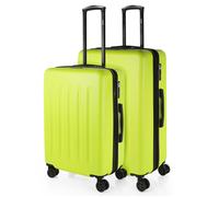 Maletas De Viaje De La Firma SKPAT. Juego Maletas 4 Ruedas - Juego De Maletas De Viaje - Juego Maletas De Viaje Ligeras. Candado De Combinacion 175116 Vert