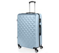 Maletas De Viaje Grandes 23 Kilos - Maleta Grande De Viaje Rígida 4 Ruedas - Maletas Grandes De Viaje De ABS Resistente Y Ligera 771770 Bleu