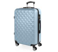 Maletas De Viaje Medianas - Maleta Mediana 4 Ruedas - Maletas Medianas De Material ABS Resistentes Y Ligeras - Maleta De Viaje 20Kg, 65Cm - Maleta Viaje Rígida 771760 Bleu