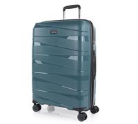 Maletas De Viaje Medianas. Maleta Mediana 4 Ruedas. Maletas Medianas De Material Polipropileno Resistentes Y Ligeras. Maleta De Viaje 20Kg, 65Cm Rígida Candado TSA 161360 Bleu
