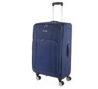 Maletas Grandes - Maleta Grande Blanda De Tela. Trolley Maletas De Viaje Blandas Y De Tela Resistentes. Maletas De Viaje Con Candado De Combinacion. Bleu