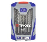 Malette 14 accessoires sds béton, Diam.4 à 10 mm TIVOLY 10904870001