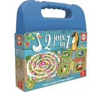 Malette 2 Jeux En 12 Grands Classiques De Jeux De Société Dans Une Malette À Emmener Partout ! (17609)