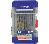 Malette 23 pièces mixtes de perçage TIVOLY 11901170047 G
