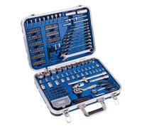 Scheppach Coffret multi outils TB235 - Mallette à outils - Coffret à outils - 233 outils - Outils en acier chrome vanadium - Clés, embouts, tournevis - Mallette verrouillable