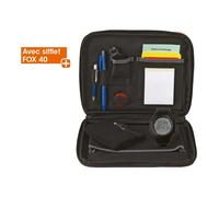 Malette arbitre médium avec montre Tremblay Noir Unisex