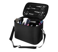 Malette Coiffure Sac de Rangement d'outils de barbier Professionnel, Grande capacité, Valise d'outils de Coiffure, Pochette de Salon, Organisateur de Voyage, Fournitures(M)