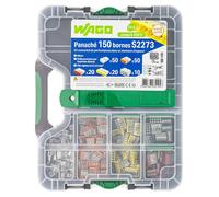 WAGO - Malette de 150 bornes de connexion S2273 2, 3, 4, 5 et 8 entrées pour fils rigides