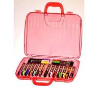 POSCA 186817 - Coffret de peinture POSCA Classic avec 20 stylos acryliques, adaptés à de nombreuses surfaces, différentes pointes et couleurs