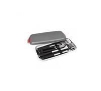 Malette de 4 accessoires de barbecue en inox