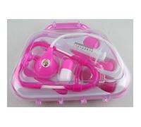 malette de docteur médecin avec accessoires pour fille rose