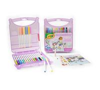 Crayola Case 65 Washable Pastel Pencils With Accessories Multicolore Enfants