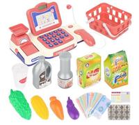 Malette Maquillage Jouet - AMOUNE - Caisse enregistreuse jouet électronique - Blanc - Fille - Grande taille