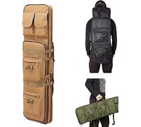 Malette Transport Carabine, Sac de Pêche Portable, Etuis Souple pour Carabine, Sac à Dos pour Fusil Tactique Étui de Transport pour Fusil de Chasse Étui Souple B,118CM