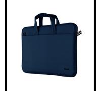 Malette Trust Bologna 14 pouces pour ordinateur portable avec poignée de transport coloris bleu 360g