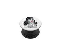 Malgré The Look on My Face, tu parles Toujours de Pop Art PopSockets PopGrip Adhésif