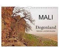 Mali - Dogonland - Weltkultur- und Weltnaturerbe (Wandkalender 2026 DIN A4 quer), CALVENDO Monatskalender: Das Dogonland - beeindruckende Natur- und Kulturerlebnisse im südöstlichen Mali, Westafrika