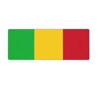 Mali Tapis De Bureau Informatique Avec Motif Drapeau Military| Tapis Clavier Et Souris Intégrés|Doux Et Lisse Pour Écrire| Base En Caoutchouc Antidérapante Stable
