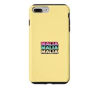 Malia Nom Rétro Vintage Fille Femme Prénom Style Coque pour iPhone 7 Plus/8 Plus