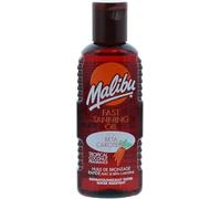 MALIBU 100 ml d'huile de bronzage Naturel rapide au bêta-carotène Tous teint
